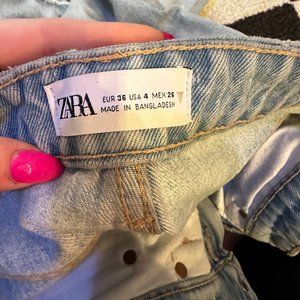 Zara straight leg jeans